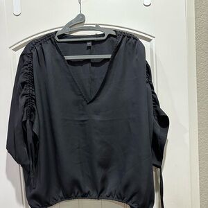 Express V Neck 3/4 sleeve shirt.